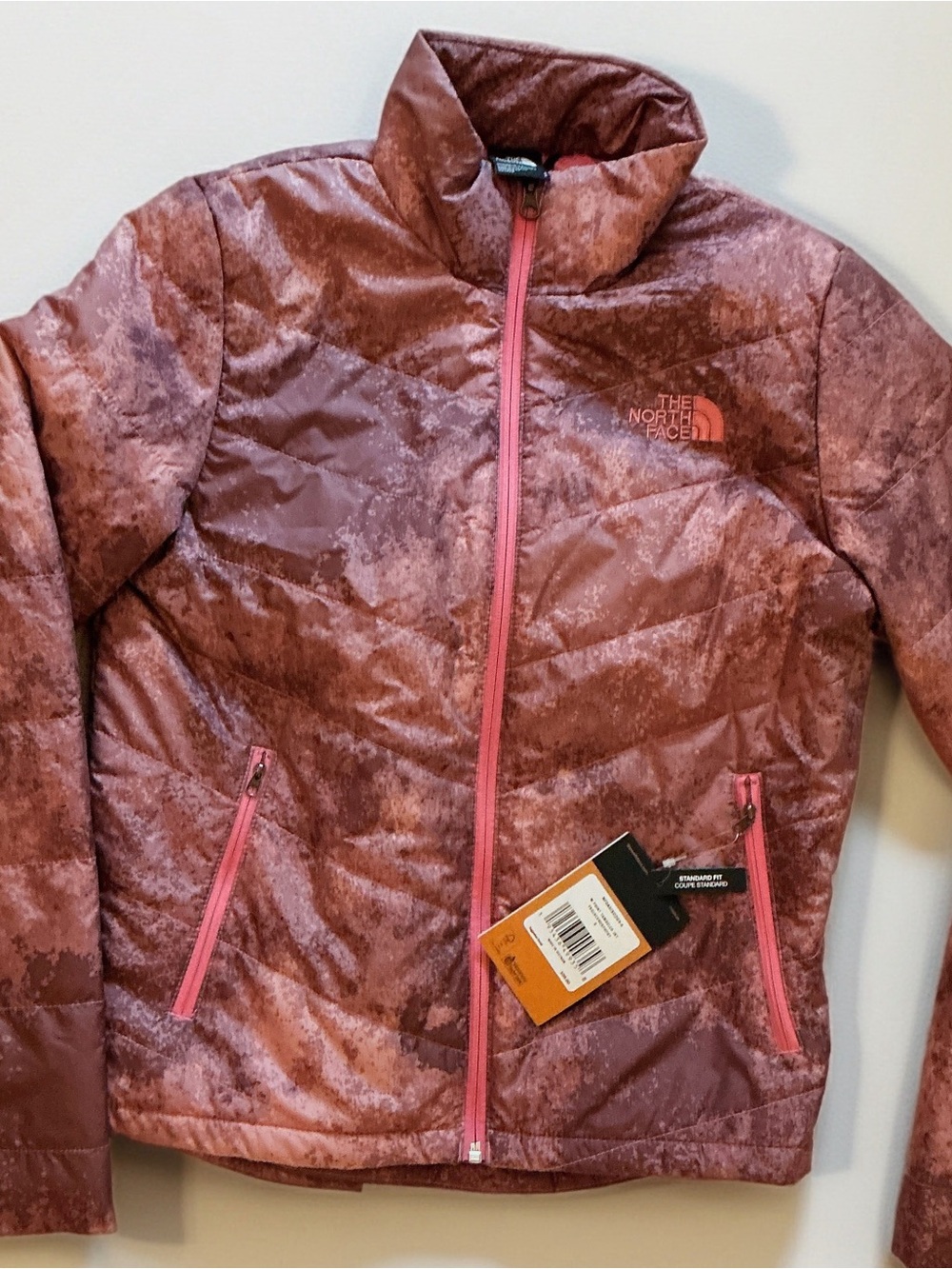 NWT The North Face Women’s Tambello Insulated Jacket Size Small Pink Print